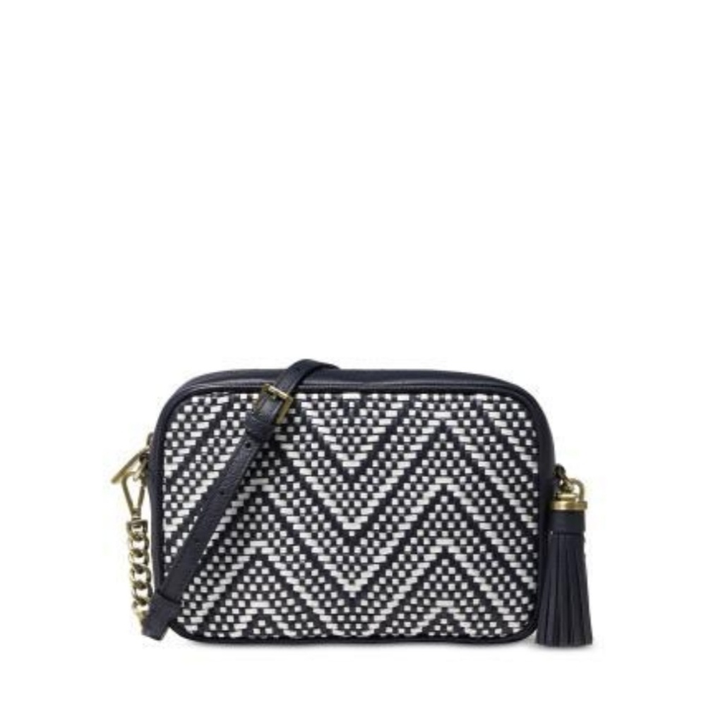 Micheal Kors WOVEN Chevron Camera Bag